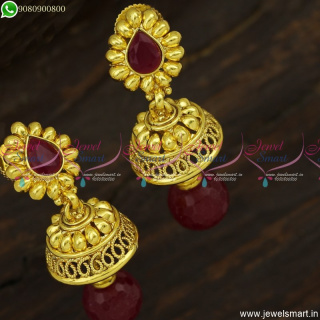 Trendy Jhumka Earrings Design Ideas For Small Occasions and Functions J23740