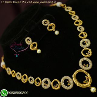 Captivating Charm: Unique Look Designer Necklace Set – All Eyes on You! NL26298