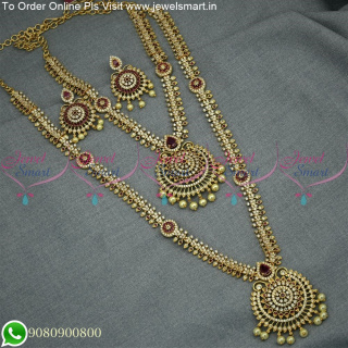 Why You Must Buy Long Gold Necklace Set At Least Once In Your Lifetime NL25083