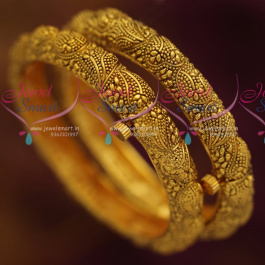 Antique gold shop kada bangles