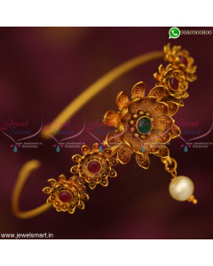 Bangle Type Bajuband Design Latest Floral Bridal Jewellery Designs Online 