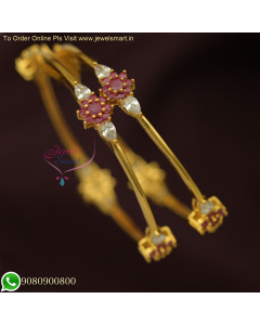 Beautiful String Bangles Simple Stylish One Gram Gold Jewellery Long Lasting