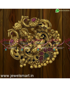 Big Size Laxmi God Temple Finger Rings Adjustable Bridal Jewellery Online 