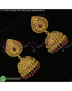 Latest Collection of Jhumka Earrings | Affordable and High-Quality J25615