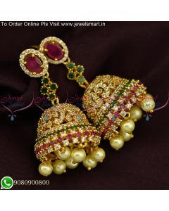 Beautiful Jhumka Earrings For Wedding Long Size Trending Jewellery ER25513