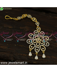 Flower Dollar Ideas Papidi Billa for Brides Jewellery In Rose Gold Silver Accessories T24095