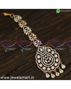 Glowing Like LED Rose Gold Papidi Billa For Brides Brighter than Diamonds T24153