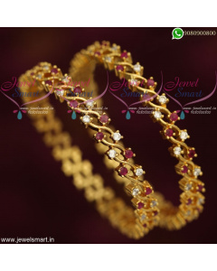 Gold Jewelry Bangles Design Daily Use In Imitation Collections Online B19114