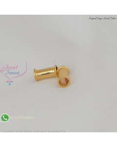 Gold Plated Nanal for Thali – Traditional Tube Connector for Mangalsutra Chain Assembly M27412