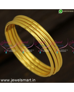 Jewellery Ideas for Sensitive Skin Gold Bangles Design For Baby Girls B24332