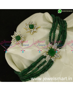 Mani Mala Stylish Crystal Choker Designs For Women New Arrivals Preferred Jewellery NL24044