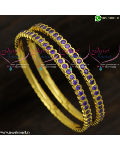 New Design Getti Metal Designer Valayal Gold Bangles Model Jewellery B22065