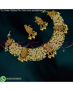 Pearl Temple Jewellery Radhakrishna Design Bridal Collections Online