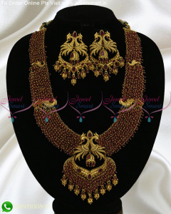 Spectacular Bridal Jewellery Designs Handcrafted U Haram Beads Cluster 
