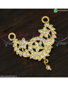 Beautiful Getti Metal Pendant for Gold Chain Latest Designs Small Size PS22127