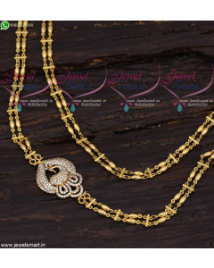 Rettai Vadam Mugappu Chain Designs South Indian Jewelry New Fashion Online