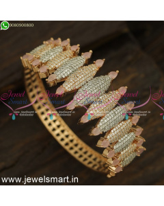 Rose Gold Monalisa Bracelets For Women Glowing CZ Jewellery Online 