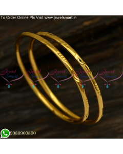 Round Smooth Baby Bangles Mild Design Print Soft Touch  B25215
