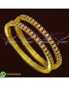 CZ Jewellery Bangles Latest Gold Design Artificial Collections Online 