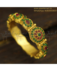 Salem Special Mango Bracelets For Women Gold Bangle Style Kada Screw Open BJS6298