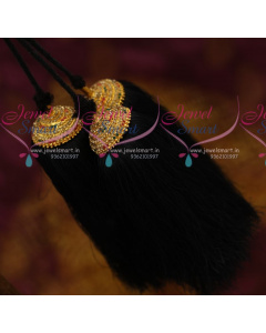 JK7419 Jada Kunjalam Stone Kuppulu Multi Colour Loose Hair Jewellery Fashion Accessory