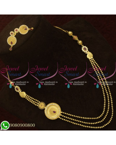 Forming Gold Jewellery Beads Model Layered Design New Collections NL20661