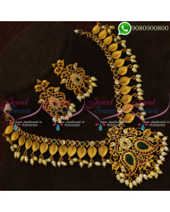 Guttapusalu Pearl Imitation Jewellery Traditional Gold Designs Online NL20733