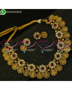 Vintage Coin Necklace Handmade Jewellery Designs Shop Online NL21009