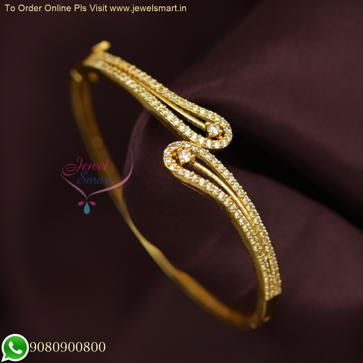 Buy 22Kt Latest Design Daily Wear Gold Bangles 18VI4413 Online from Vaibhav  Jewellers