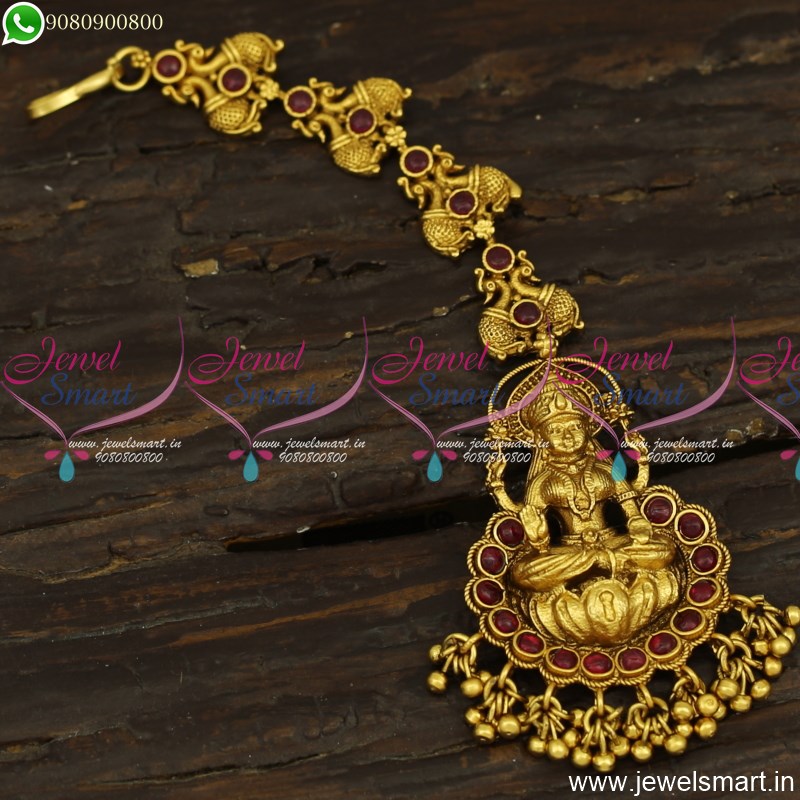 Gold Kundan Matha Patti  Kundan Maang Tikka  Indian Fashion Jewelry   Ethnic Bridal Hair Jewelry  Forehead Jewelry  3 Chains Maang Tikka is a  perfect gift for any occasion