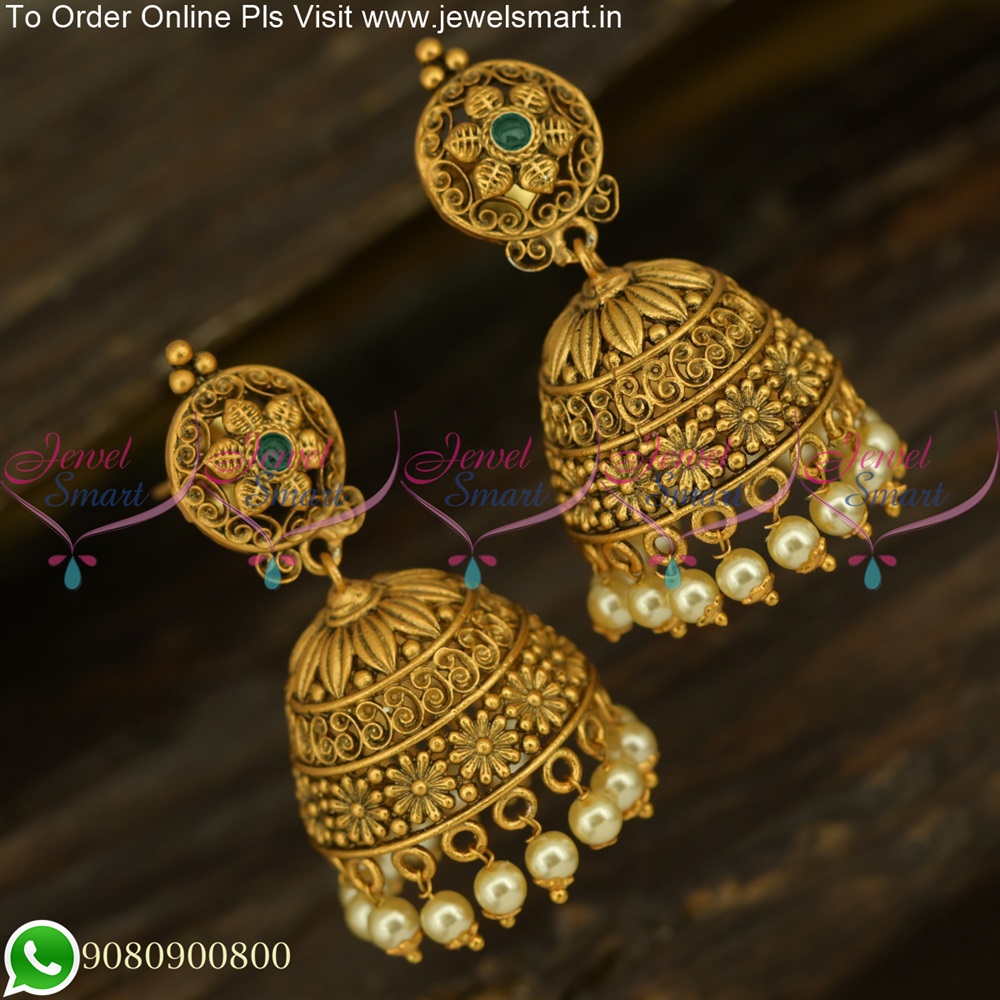 Wedding Earrings Buy Indian Bridal Earrings Online at Best Price   Anuradha Art Jewellery