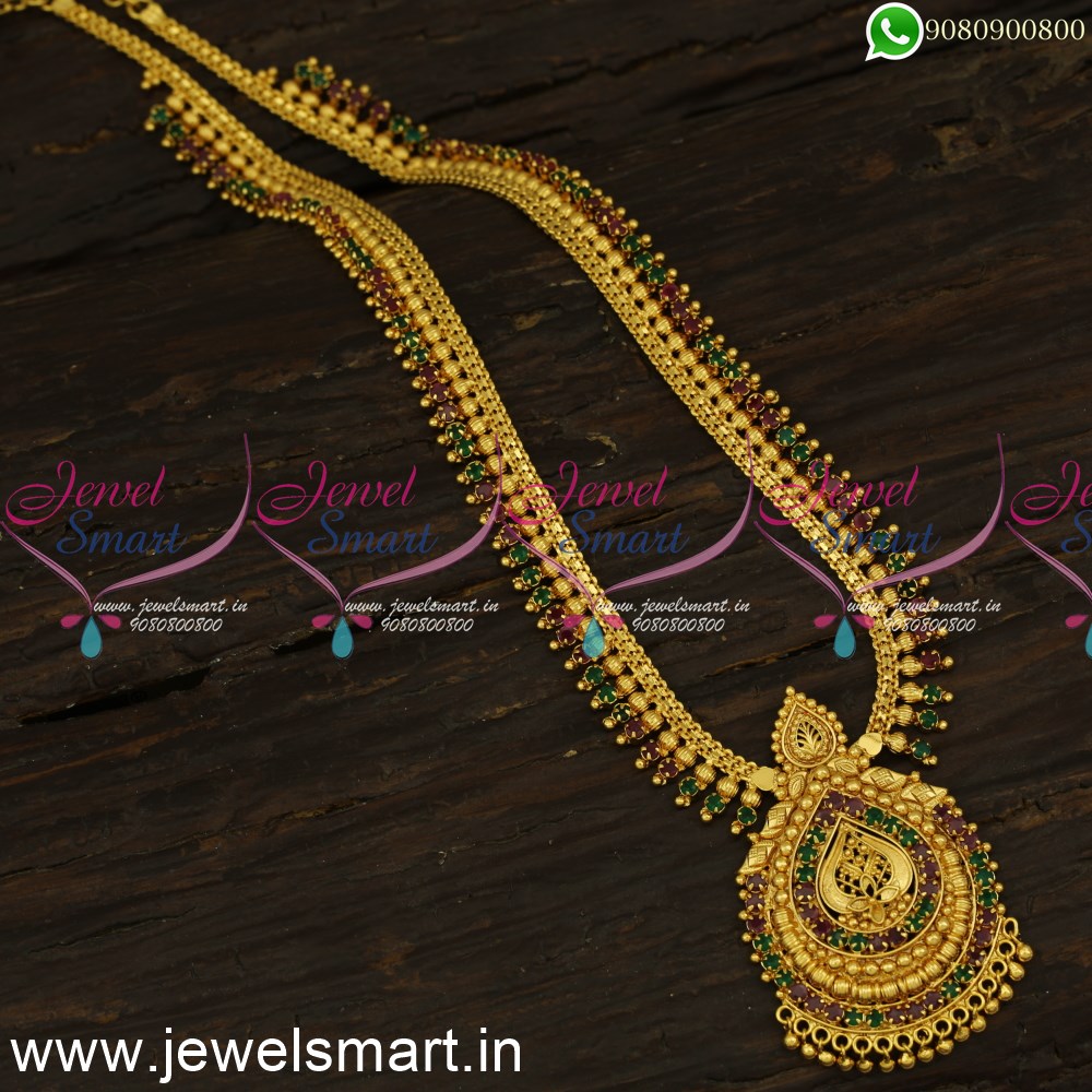 Silver Fancy Tulsi Necklace - Radhika Store