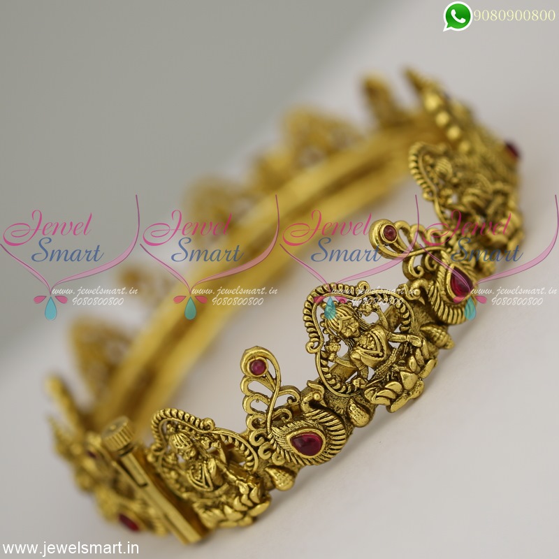 Buy quality gold antique jadtar moti chadar designer bracelet in Ahmedabad