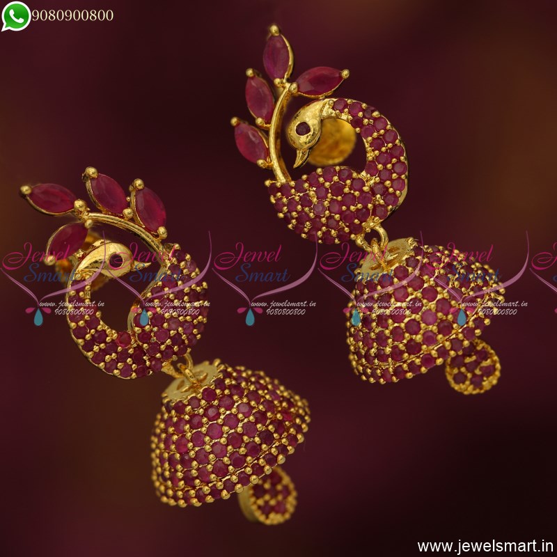 Gold stud earrings jimikki sale