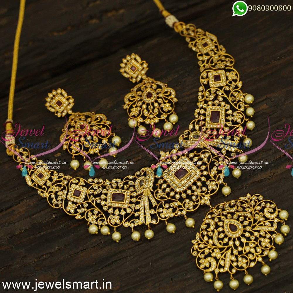 22K Golden Antique Gold Necklace 4% making charge., 26g at Rs 4750/gram in  Thrissur