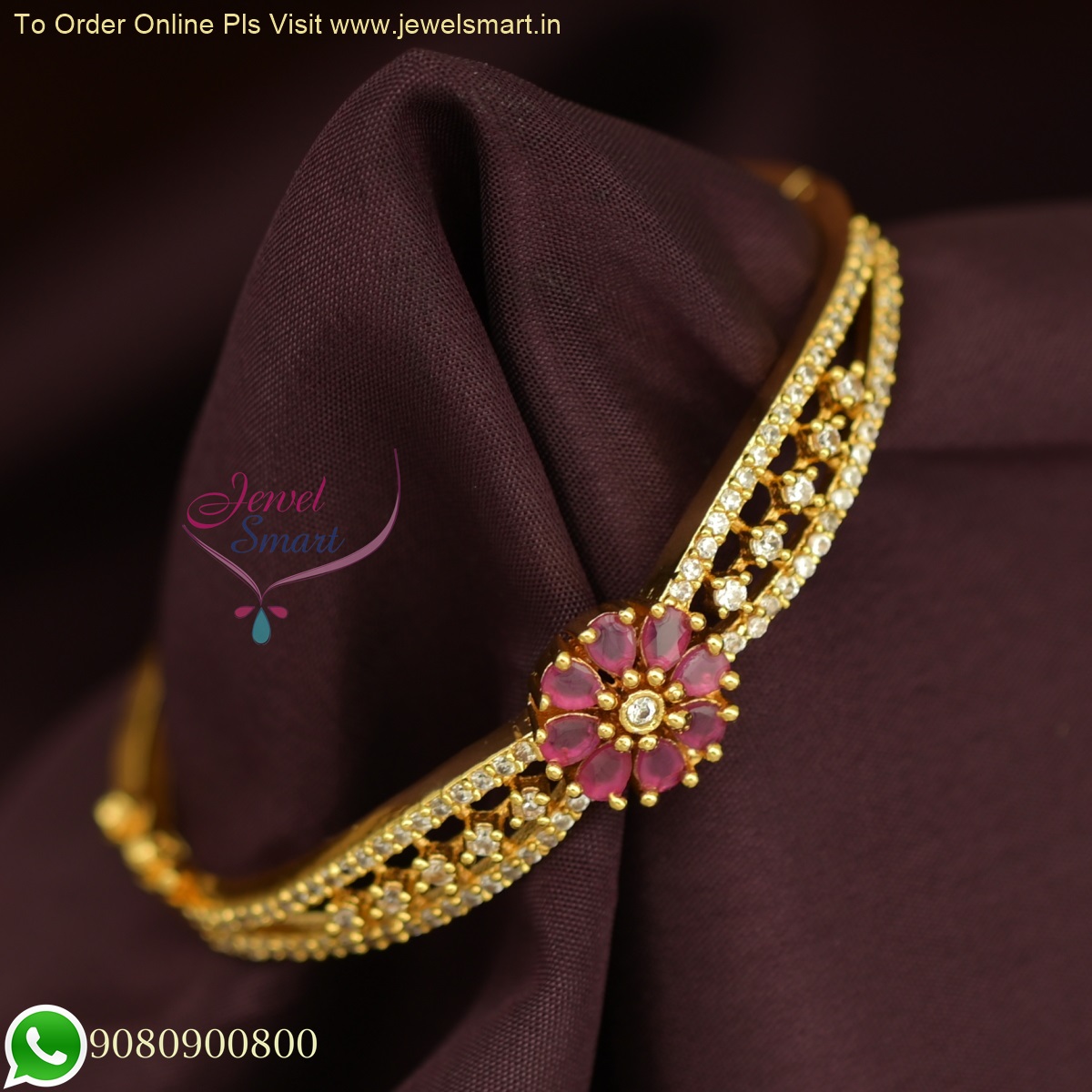 Buy quality 18k Dimond Rose Gold Bracelet For women in Ahmedabad