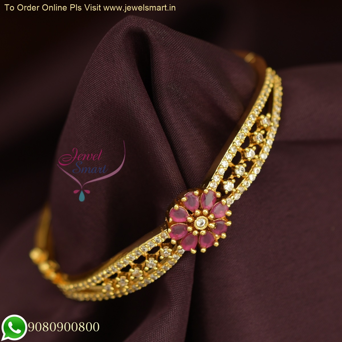 Buy quality Daily Wear 18k Rose Gold Lady Bracelet in Rajkot