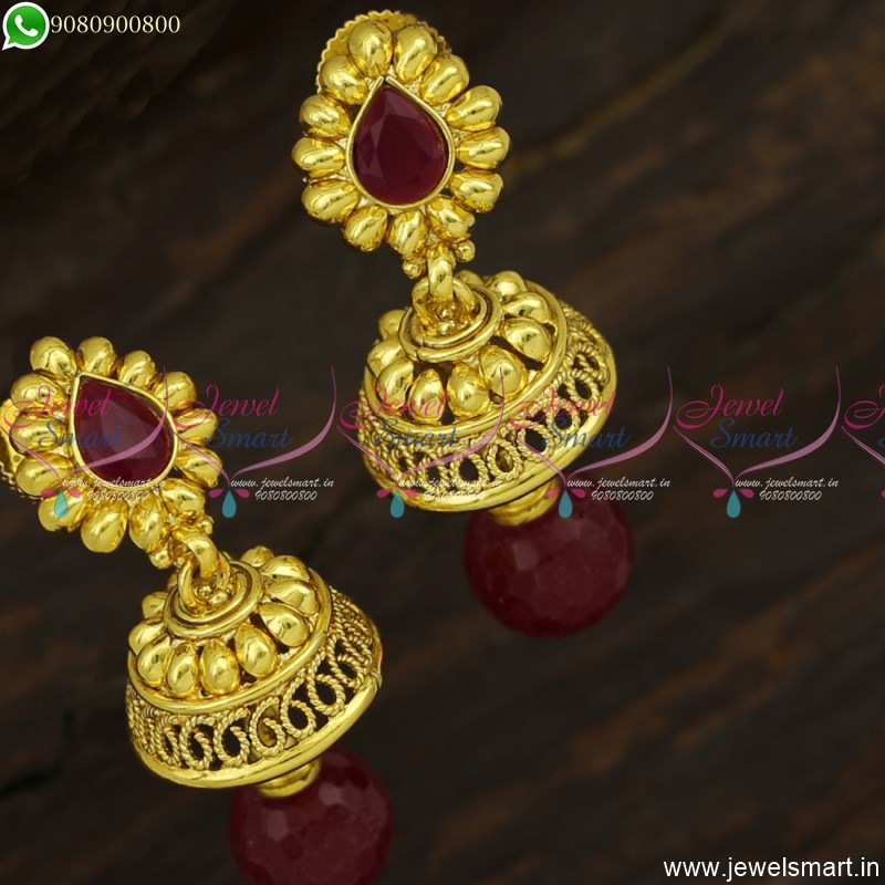 Buy Small Light Weight Gold Earrings One Gram Gold Studs for Women