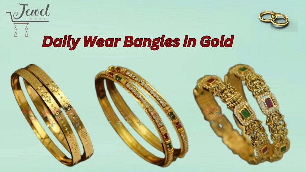 Daily Wear Bangles in Gold