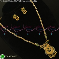 light weight gold pendent set