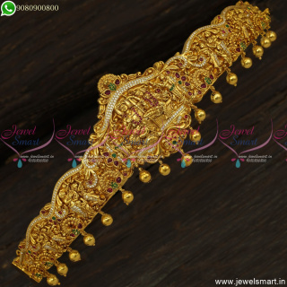 30 to 42 Inches All New Sri Sita Rama Chandra Swamy Temple Vaddanam Belt Wedding Jewellery H23391