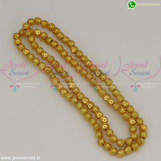 Beading Jewellery Hobby Products Online Golden Beads 5MM Thickness 