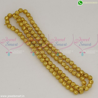 Custom Jewellery Making Beads Gold Plated 6 MM Thickness Latest Design 