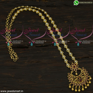 Fancy Daily Wear Pearl Long Chain Pendant New Artificial Jewellery NL19025