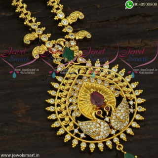 Gold Chain Design For Women With Pendant Latest Imitation Collections Online CS21763