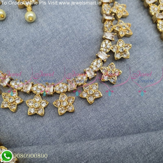 Latest Design Developments in Long Necklace Sets For Wedding NL25086