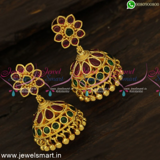 Original Kemp Majestic Jhumkas Online Gold Catalogue Inspired Indian Jewellery J24829