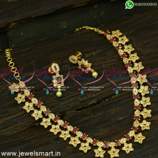 Say Hello to the Future of Artificial Gold Necklace Designs Everyday Wear NL25025