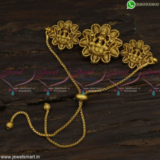 Specialized Bracelet For Women Adjustable Chain type 1 Gram Gold Antique Jewellery B23098
