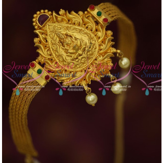 AR15979 Temple Laxmi Design Nakshi Nagasu Indian Traditional Belt Vanki Wedding Jewellery